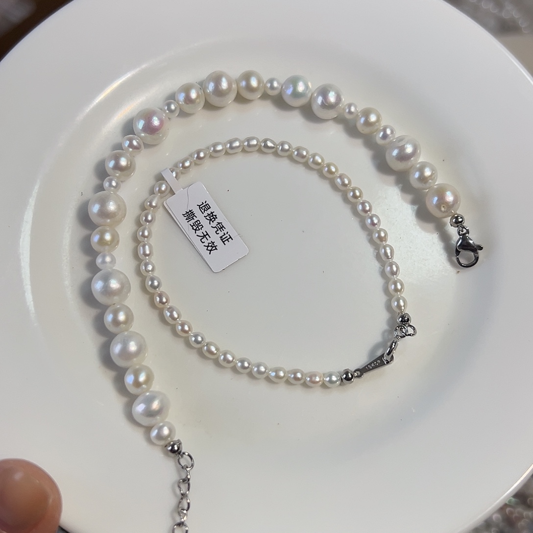 钛钢天然淡水珍珠淡水珍珠