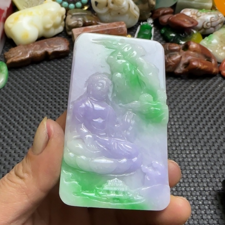 紫金钵盂菩提吊坠