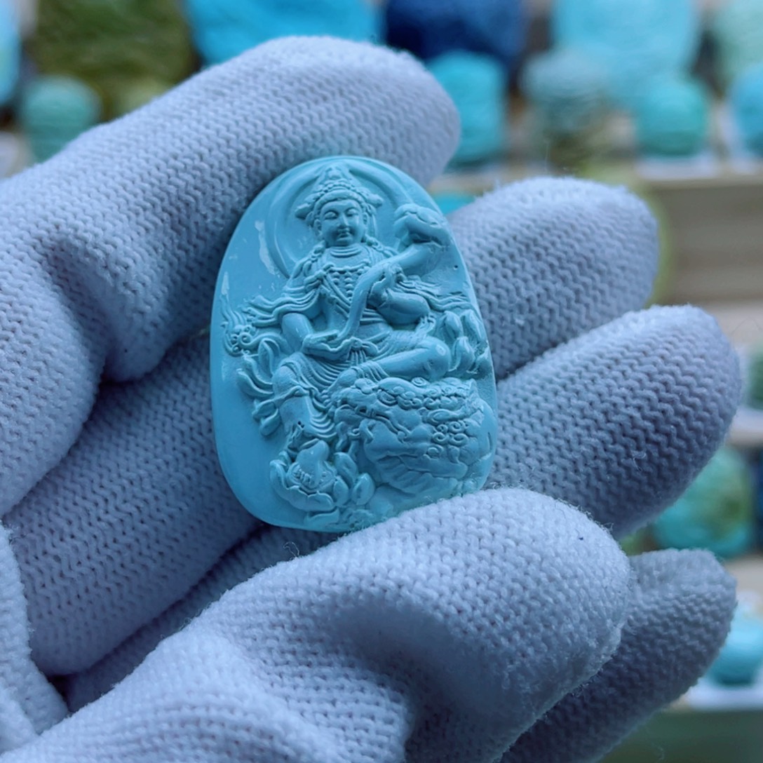 绿松石未镶嵌珠宝奇石