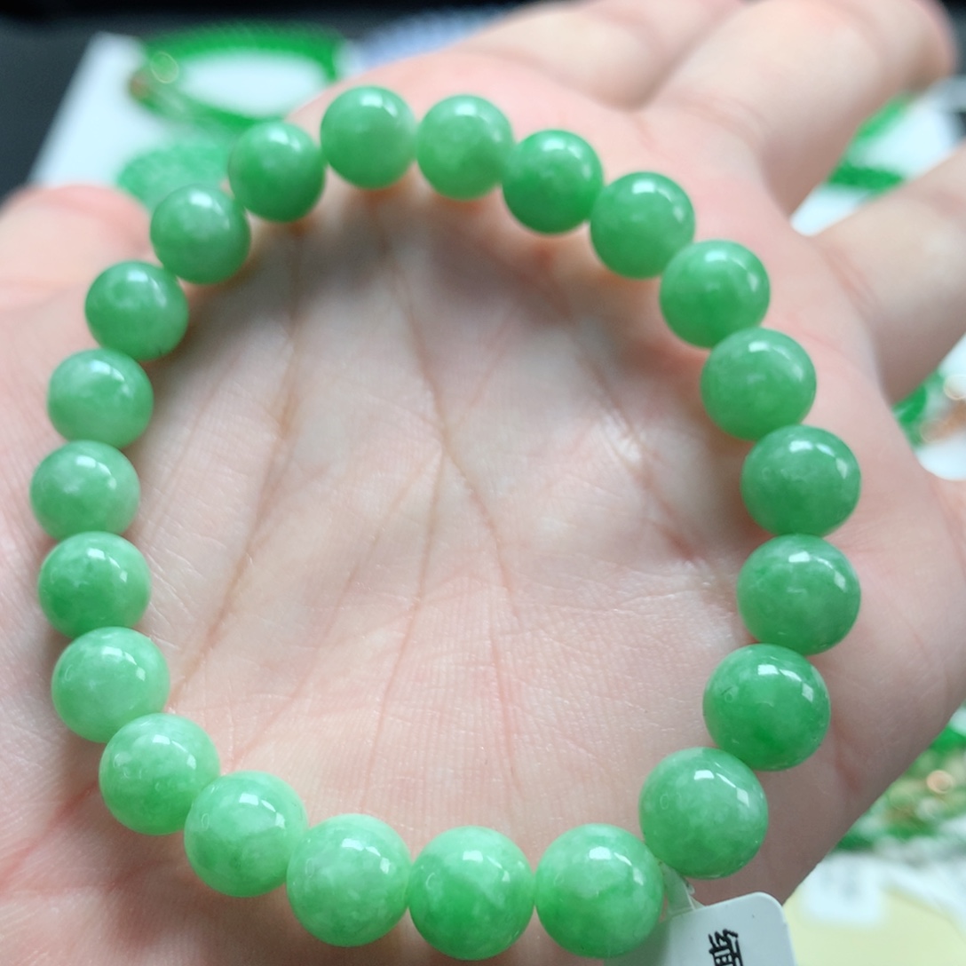 翡翠未镶嵌手链翡翠