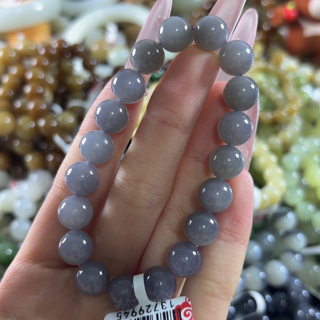 和田玉未镶嵌手链155