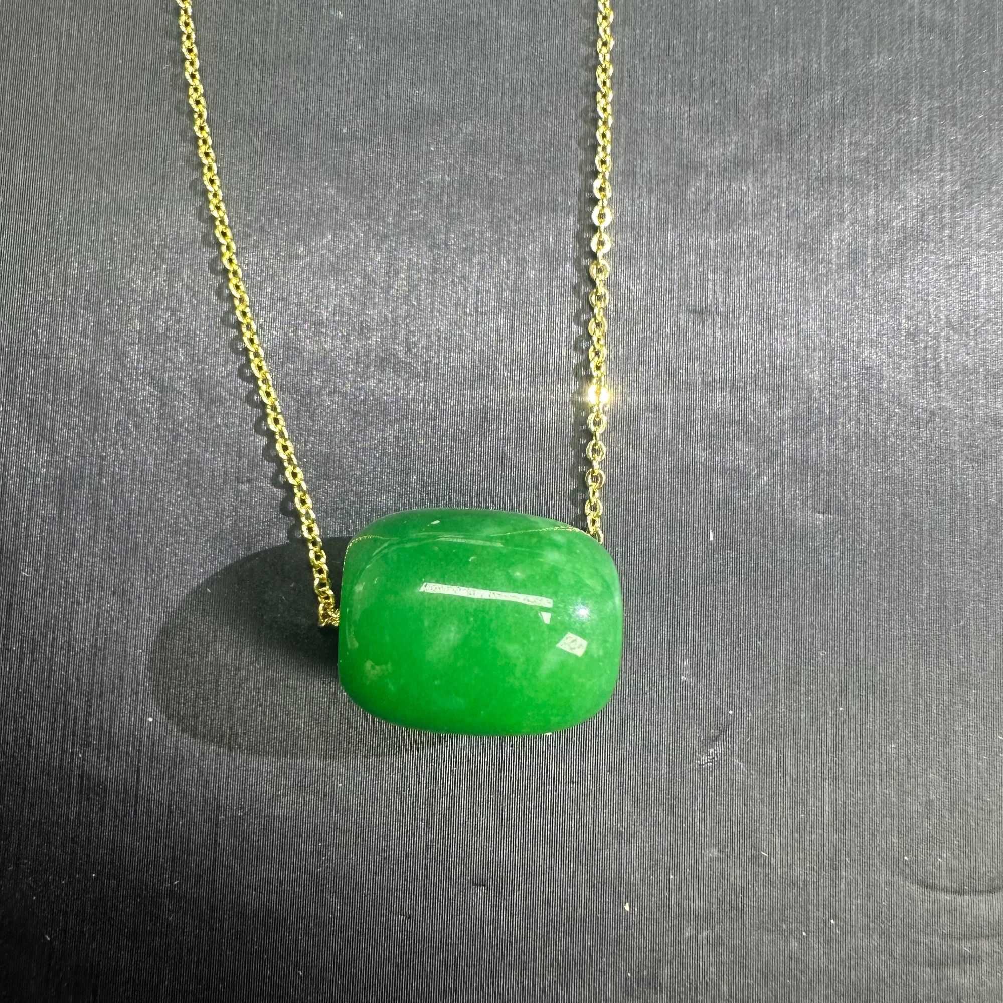 翡翠球球吊坠H174