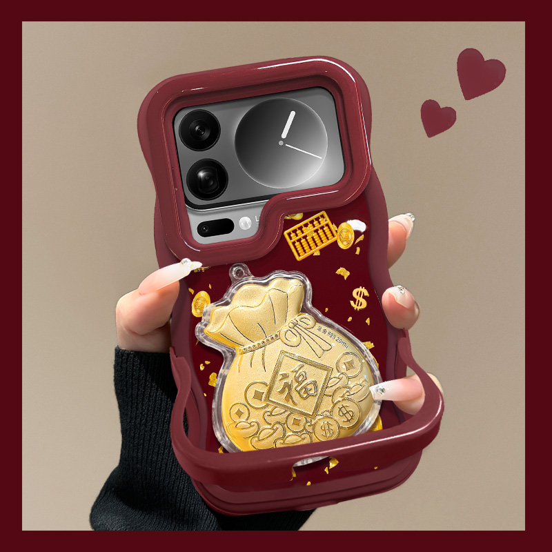 适用于【小米】全型号元宝福袋双支架实用数码配件手机壳