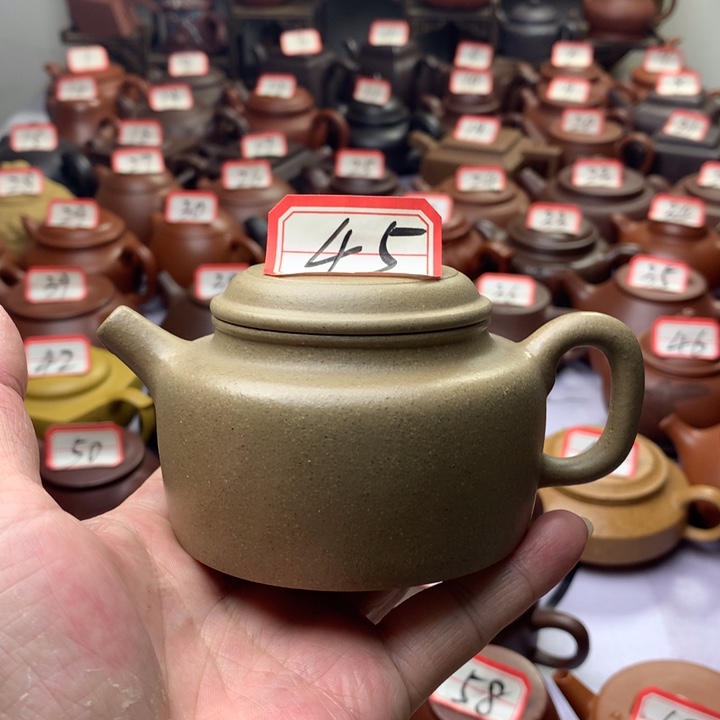 紫砂茶壶平***.宜兴紫砂