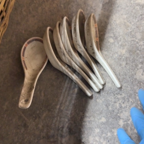 泥塑勺子6只遐思品