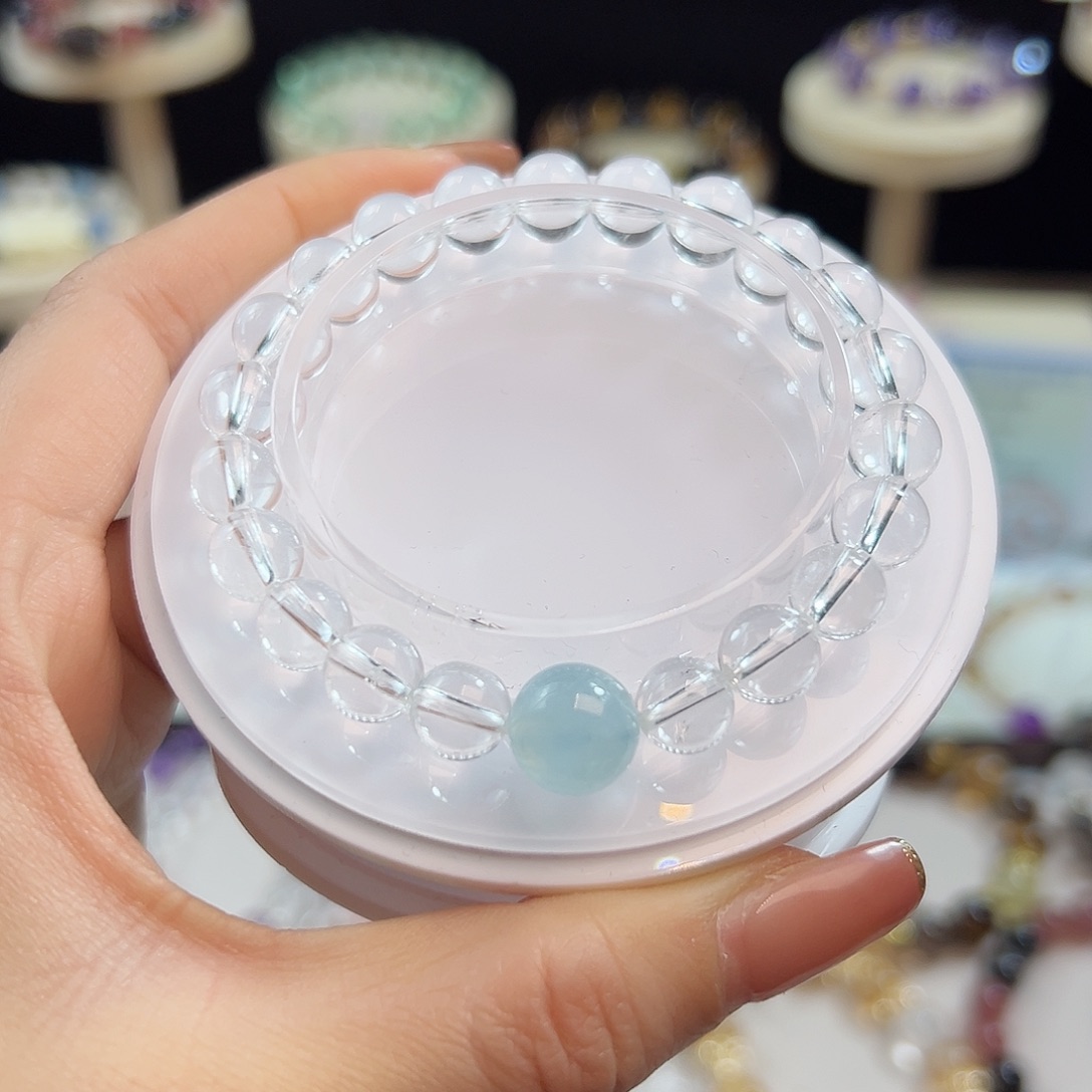 水晶手串未镶嵌水晶手串8m m