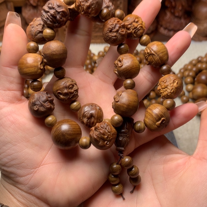 檀香木其他老山檀香手把件