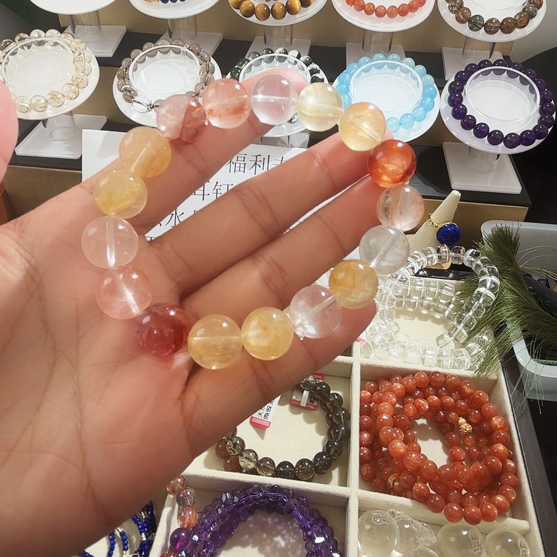 未镶嵌手链水晶手串