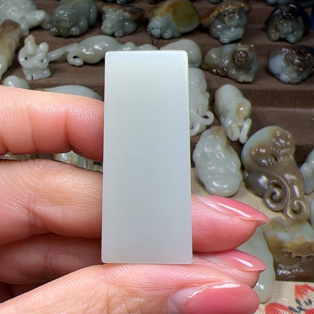 和田玉挂件未镶嵌