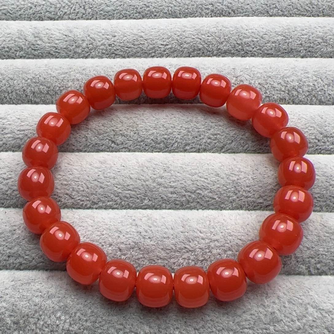 南红玛瑙老型9mm未镶嵌