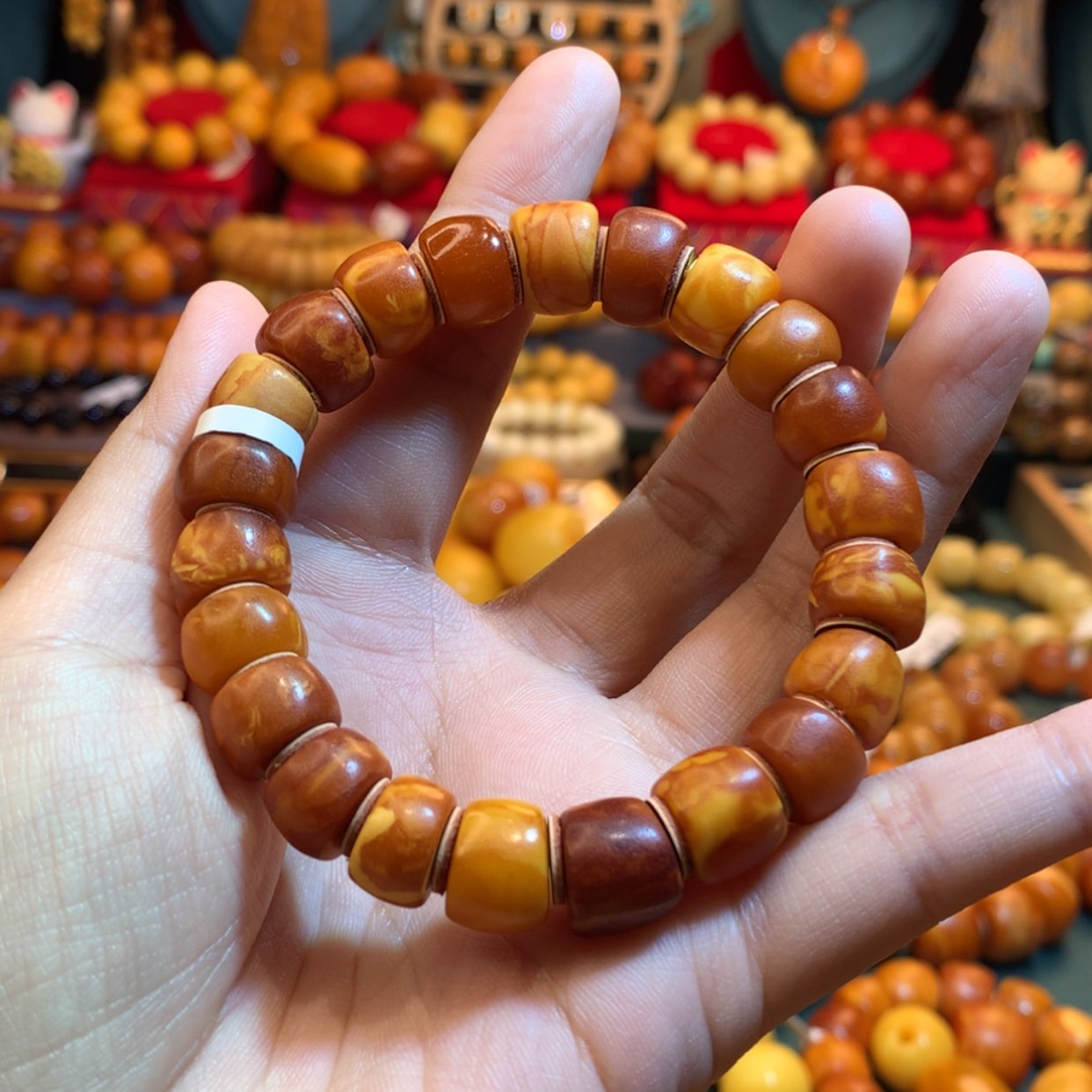 【闪购商品】蜜蜡手串未镶嵌绍****F蜜蜡手串