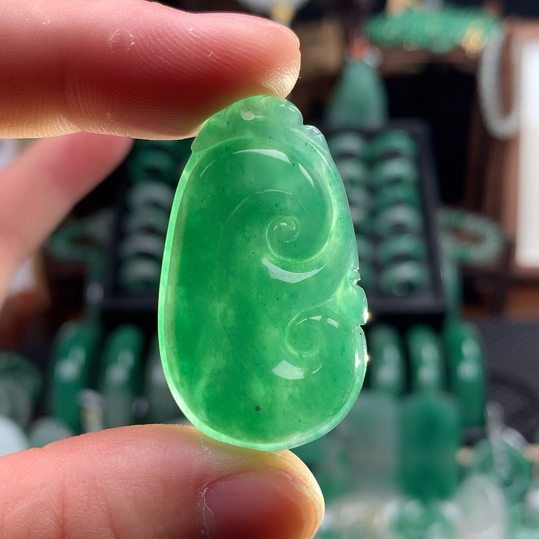 石英质玉吊坠(不含链)未镶嵌