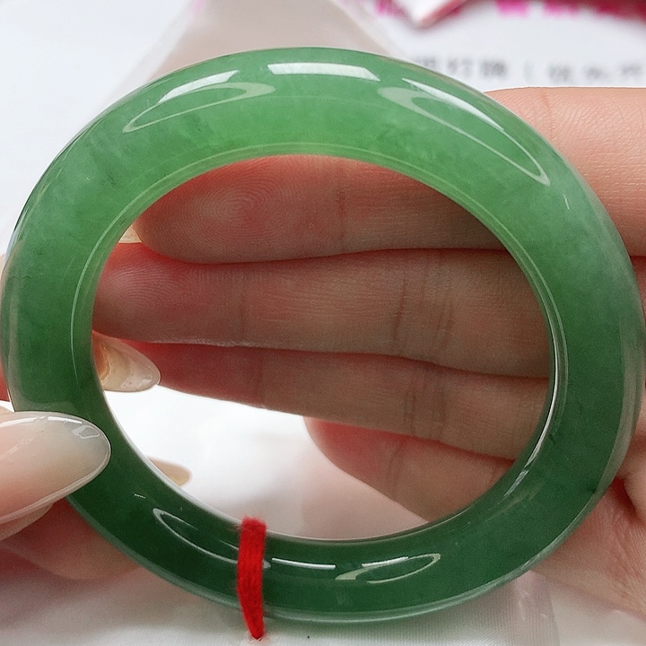 翡翠手镯未镶嵌缅甸天然A货翡翠