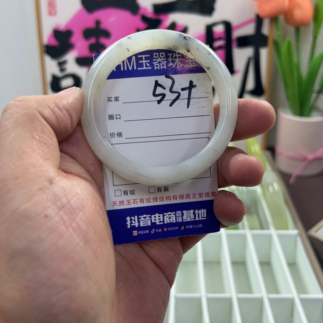蛇纹石玉手镯未镶嵌31