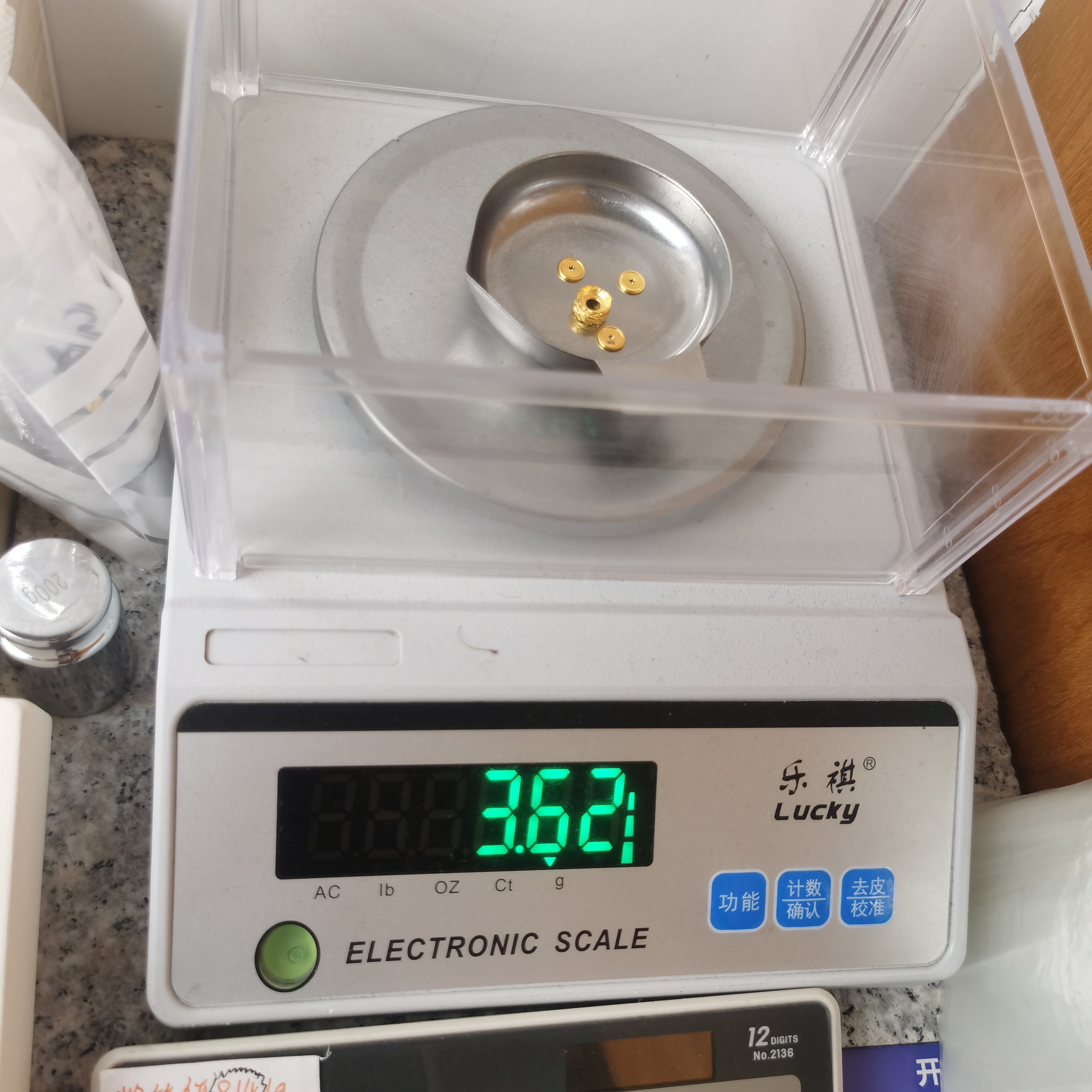 足金黄金文玩配饰