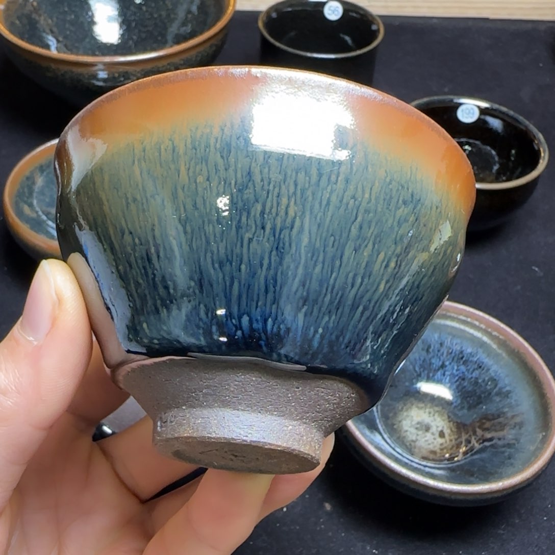 茶盏84 九段龙窑柴烧