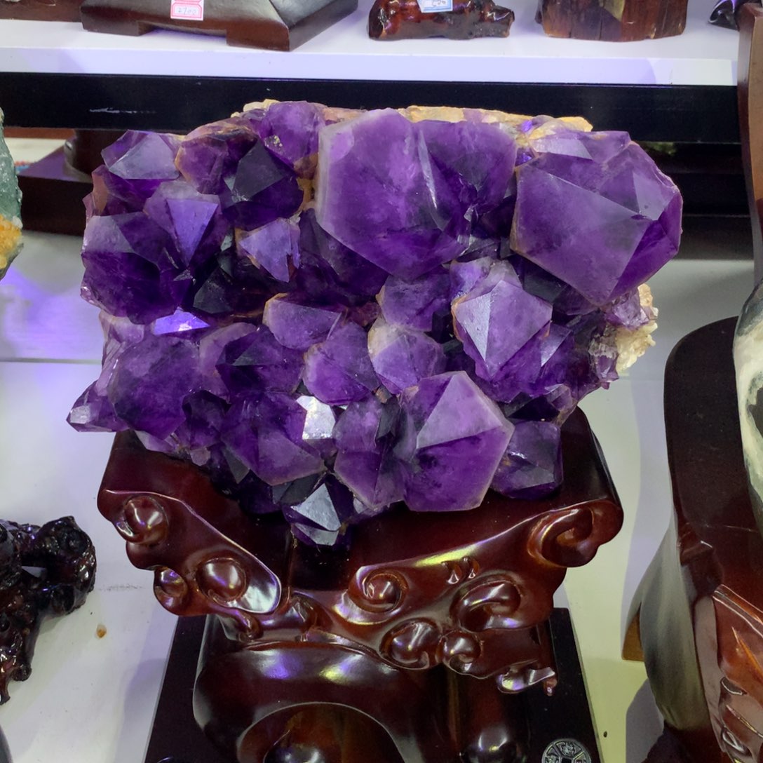 水晶摆件未镶嵌屏风