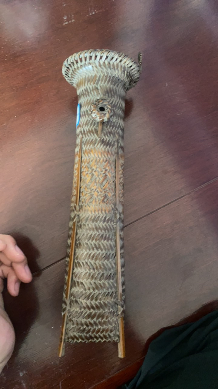 密胺瓷竹编的竹筒