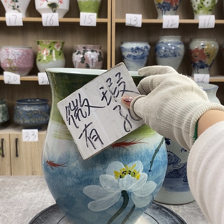 缸23xc景德镇陶瓷花盆