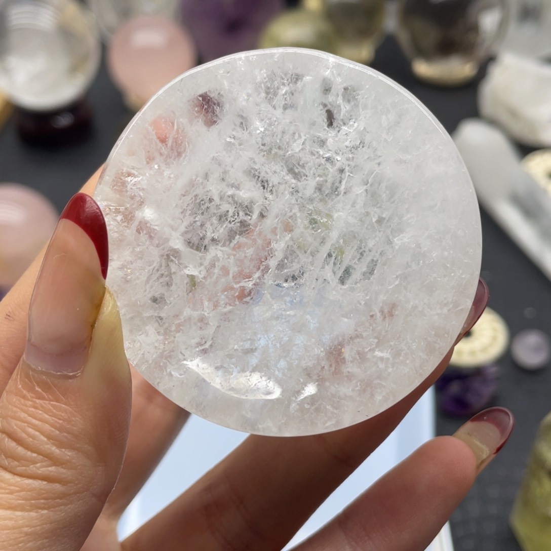 水晶60未镶嵌白水晶底座