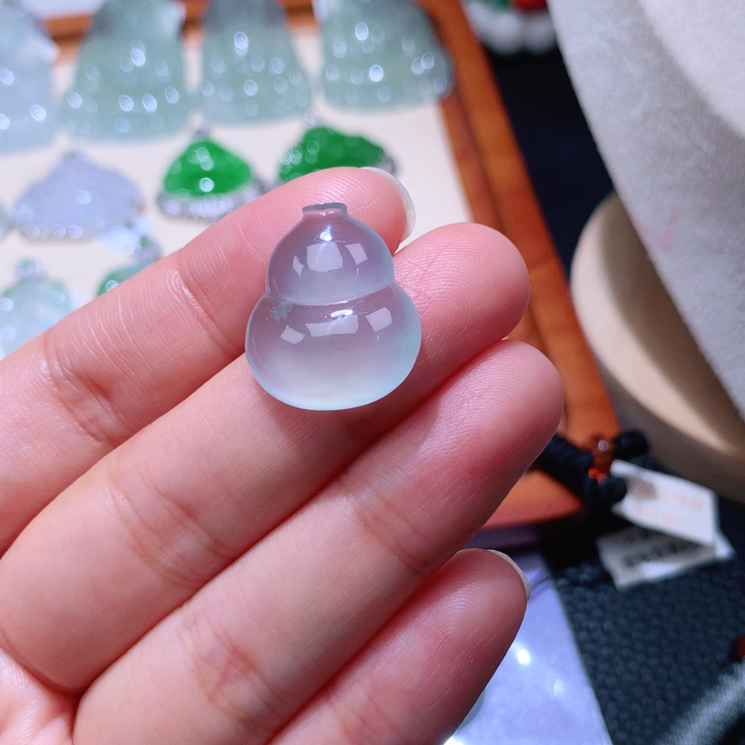 颈饰未镶嵌翡翠葫芦