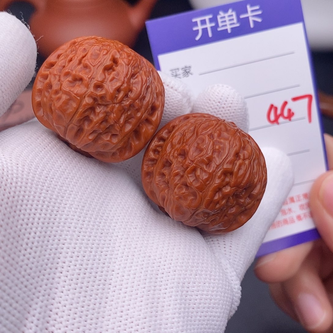 文玩核桃把件35乾隆磨447