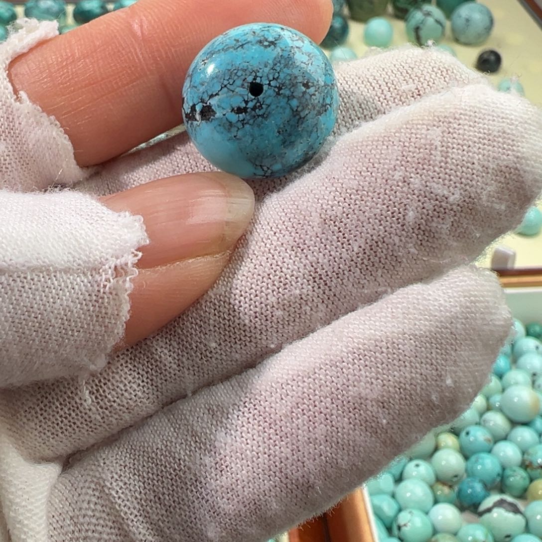 绿松石未镶嵌卡17扣子