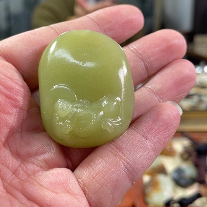 颈饰未镶嵌和田玉