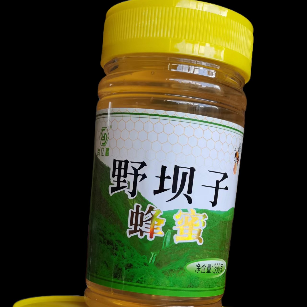 正宗野坝子蜂蜜花香蜜质浓稠350g/瓶原蜜