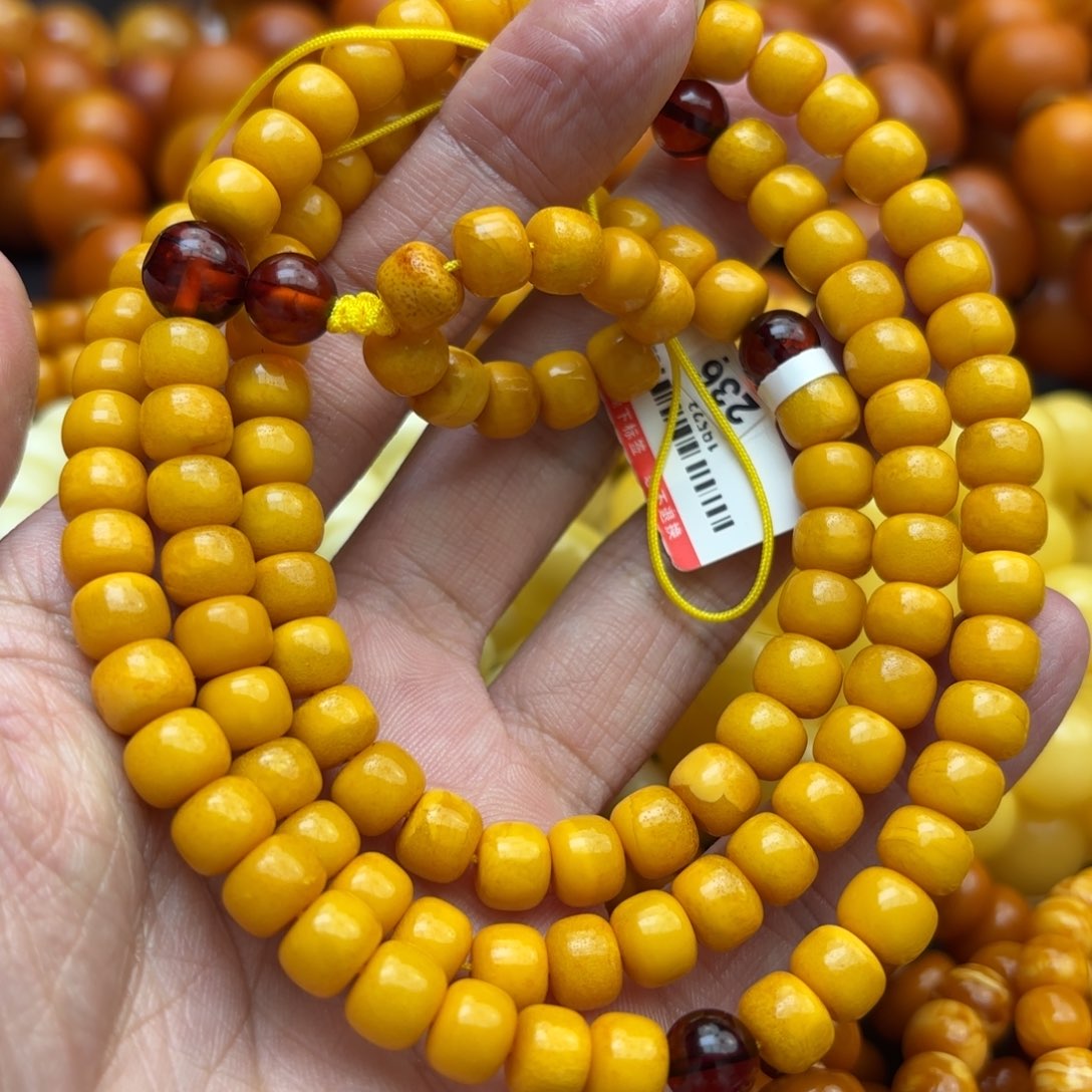 琥珀手链未镶嵌蜜蜡