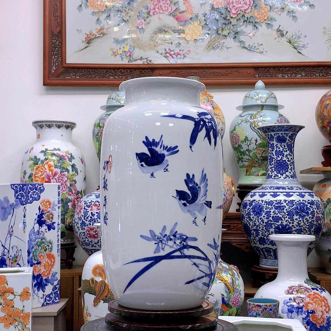 陶瓷确保手工手绘作品