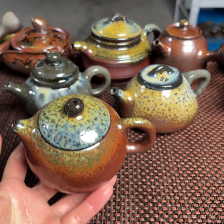 紫砂茶杯小西旋壶