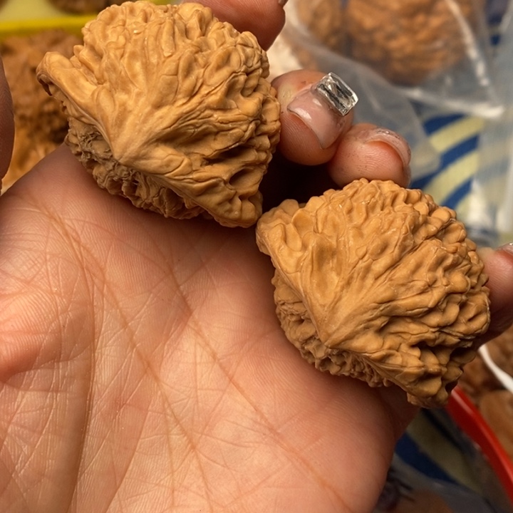 桃核吊坠蛇头42核桃