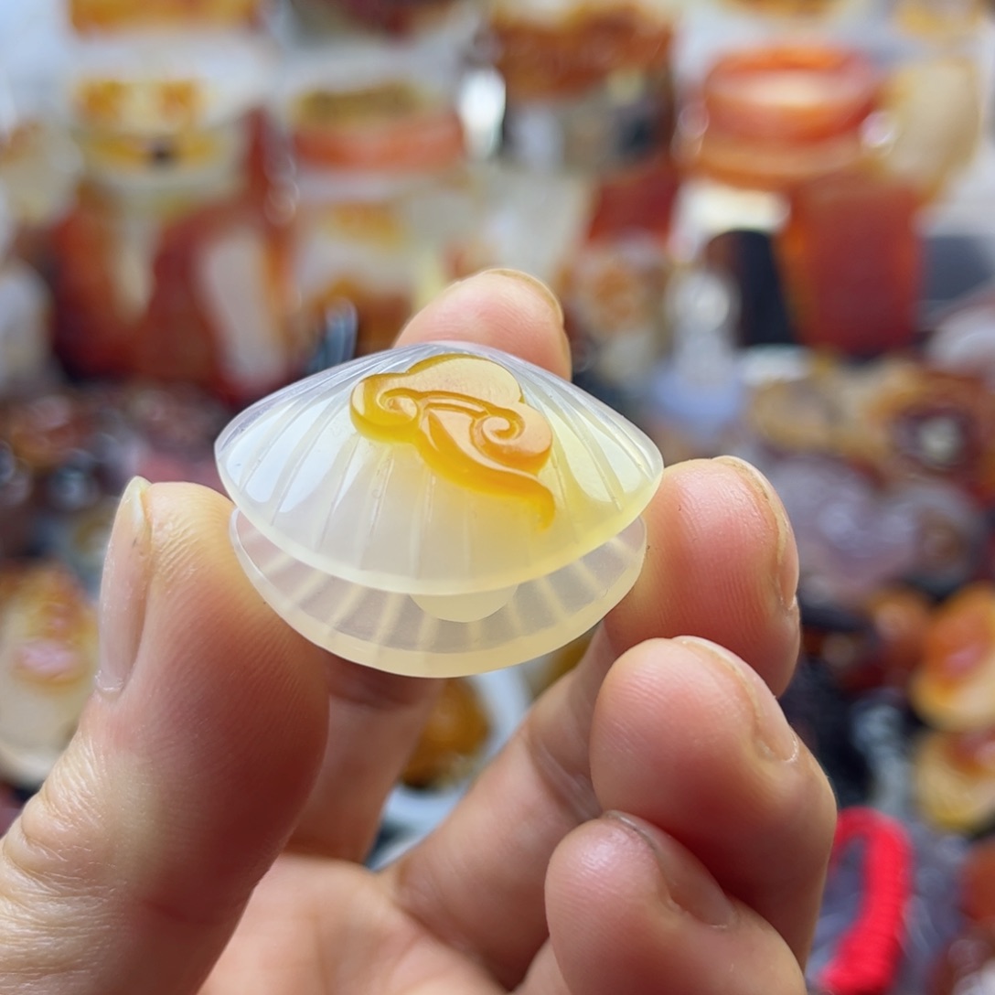 玛瑙/玉髓吊坠(不含链)未镶嵌