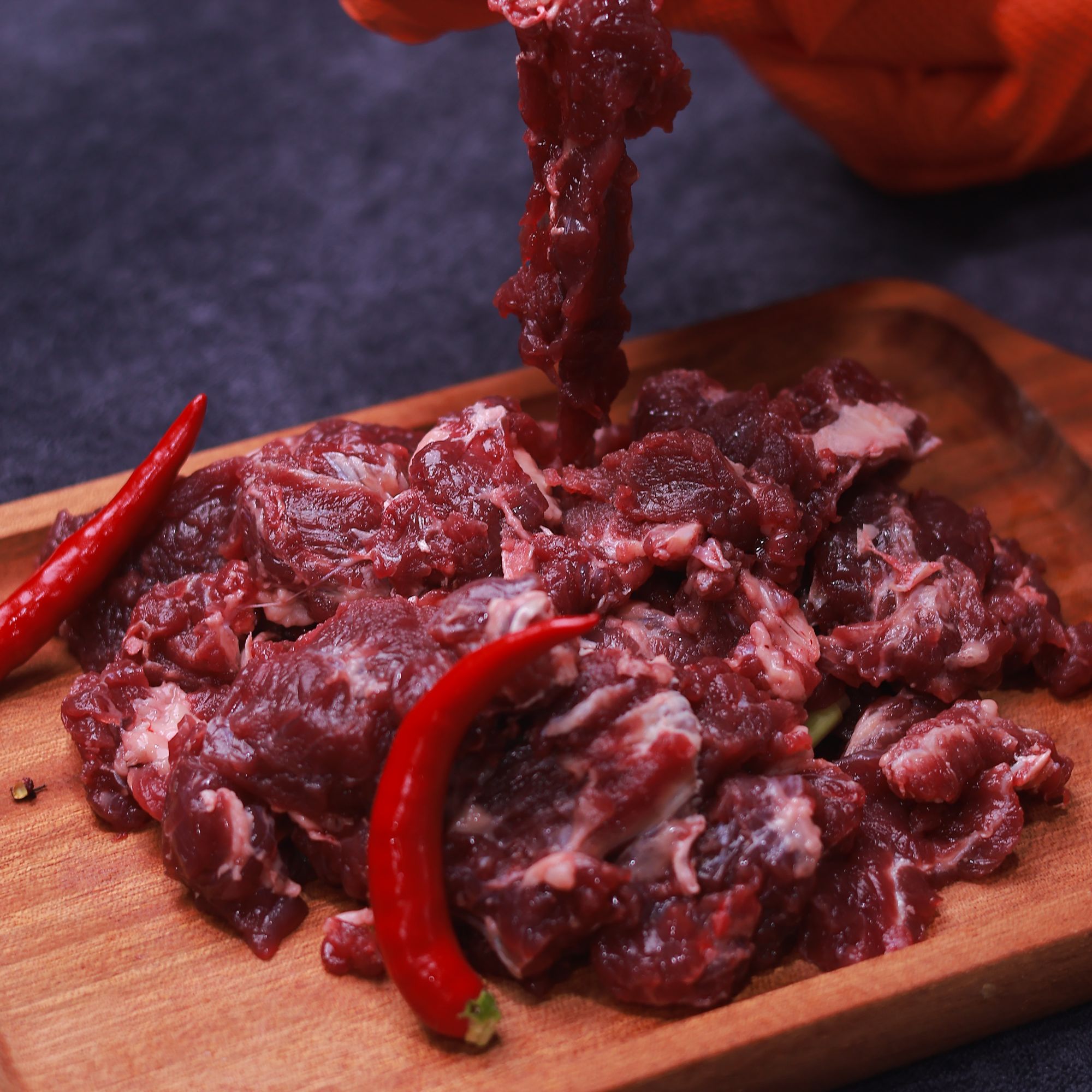 雪之源【剔骨小碎肉】 新鲜现切 红烧 清炖 包饺子 源头工厂直售
