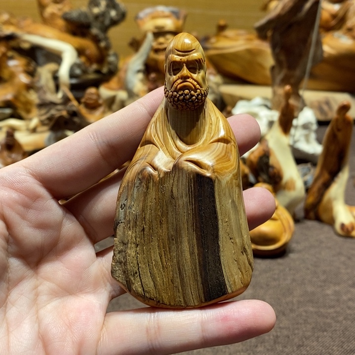 柏木（崖柏）原皮达摩