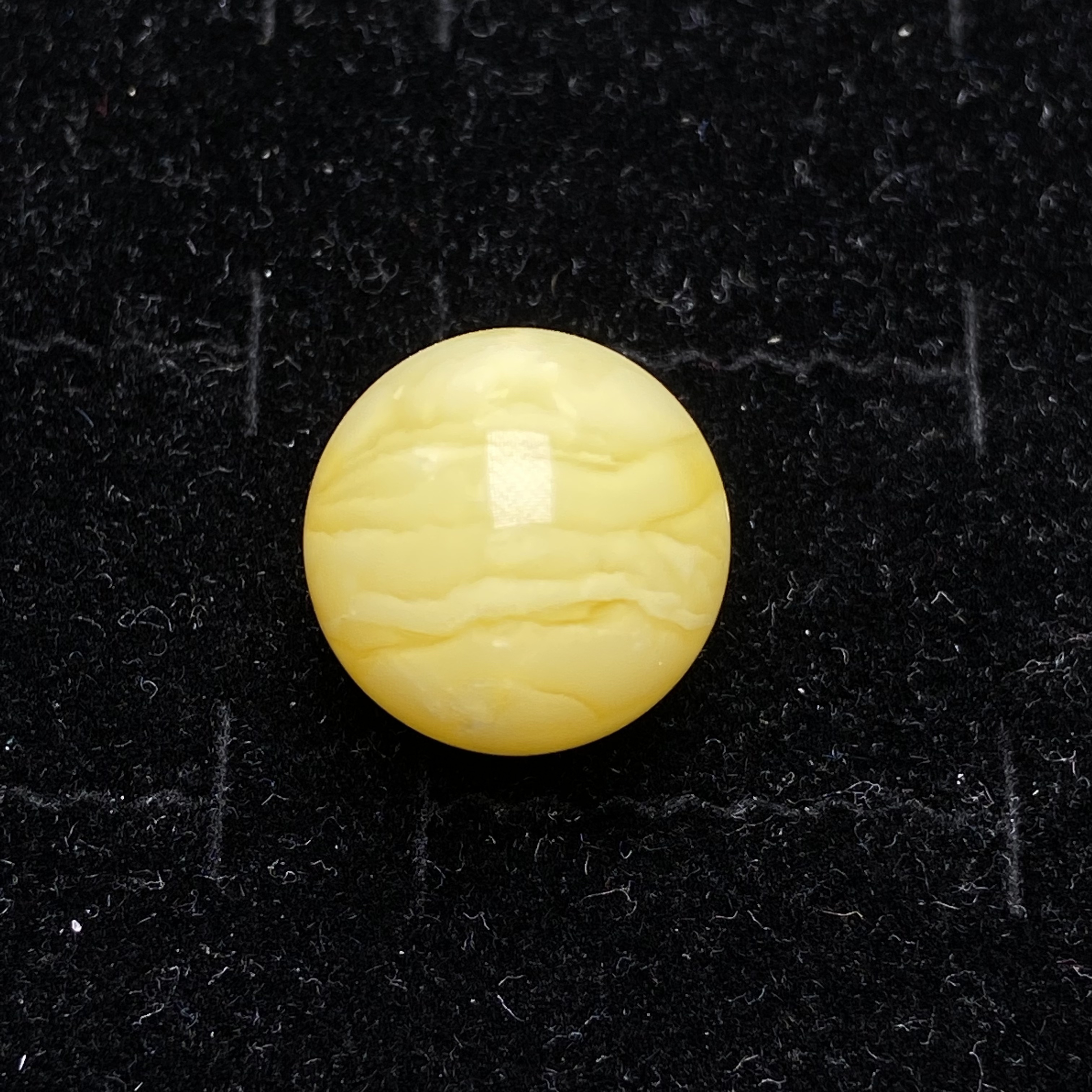 7号【星筠珠宝】17mm瓷白意境单珠珠宝玉石