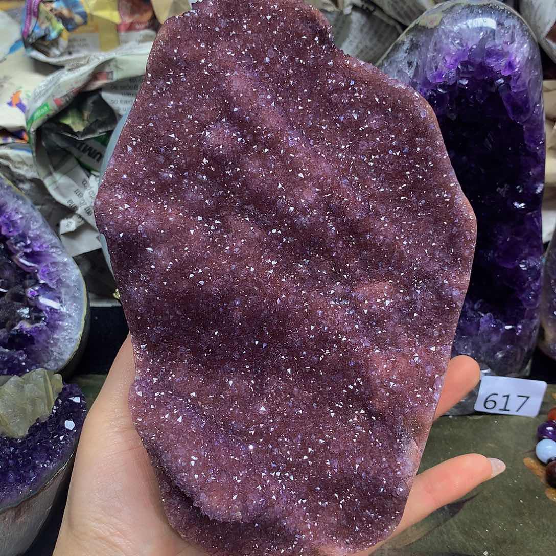 紫晶大型摆件（非配饰）未镶嵌