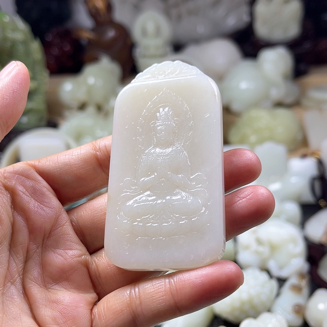 和田玉挂件未镶嵌