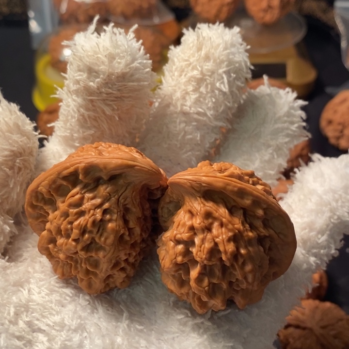 文玩核桃吊坠鹰嘴半壁