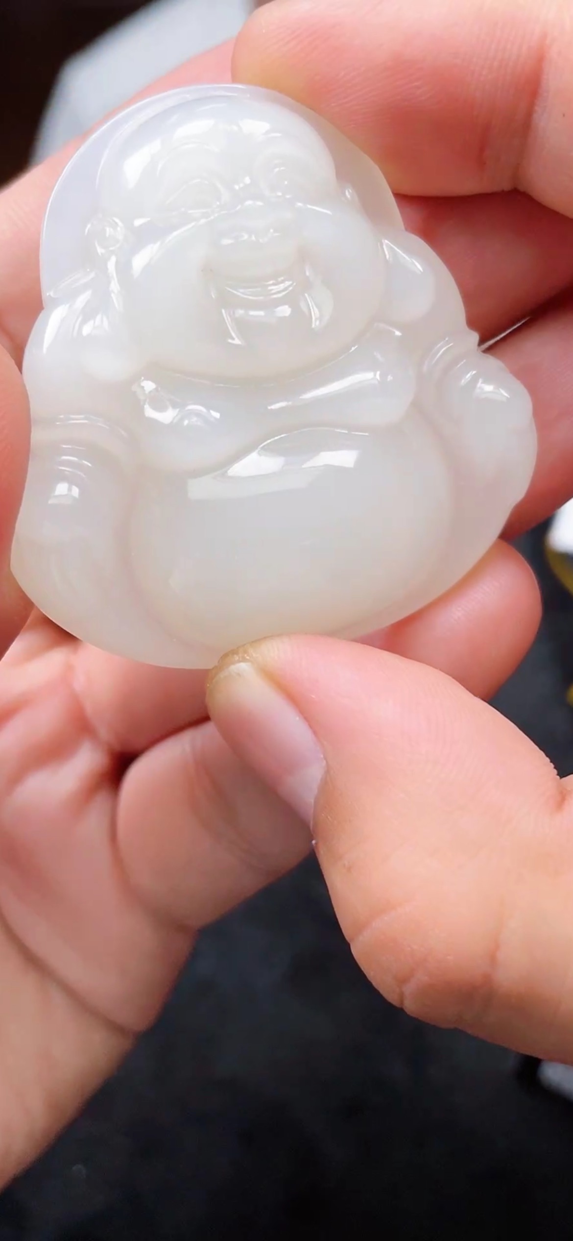 79968T28-3A8-新疆和田玉佛公吊坠-多样性/发一件