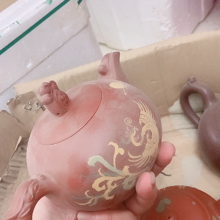 紫砂茶杯宜兴紫砂手工制作