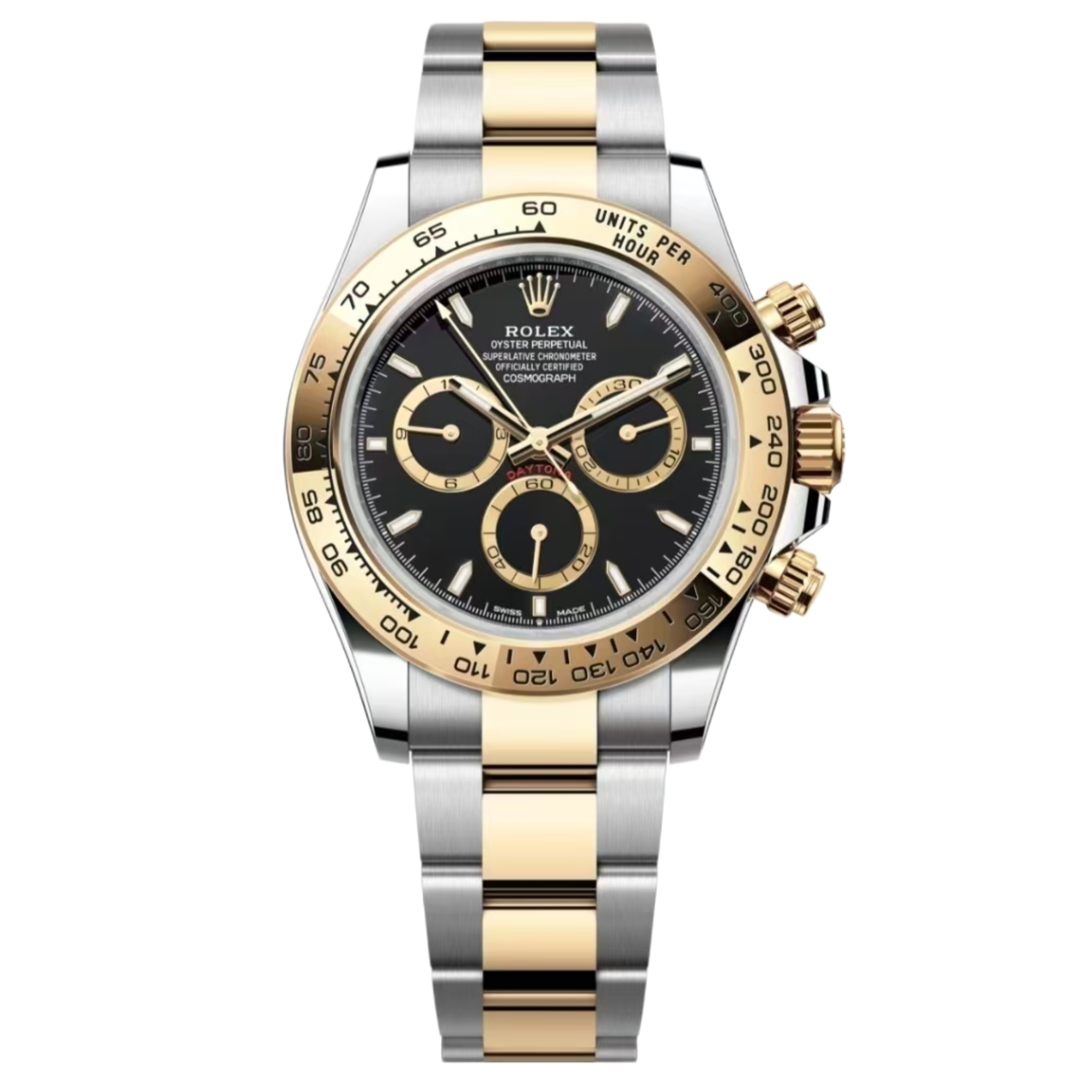 99新 Rolex/劳力士 24年10月全套/宇宙计型迪通拿系列126503黑条