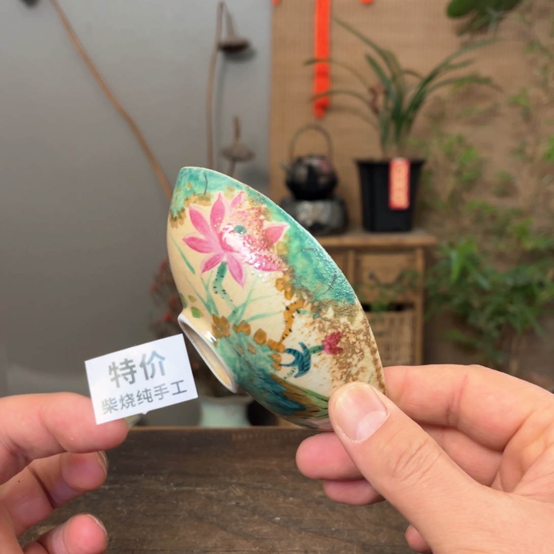 杯景德镇纯手工手绘陶瓷