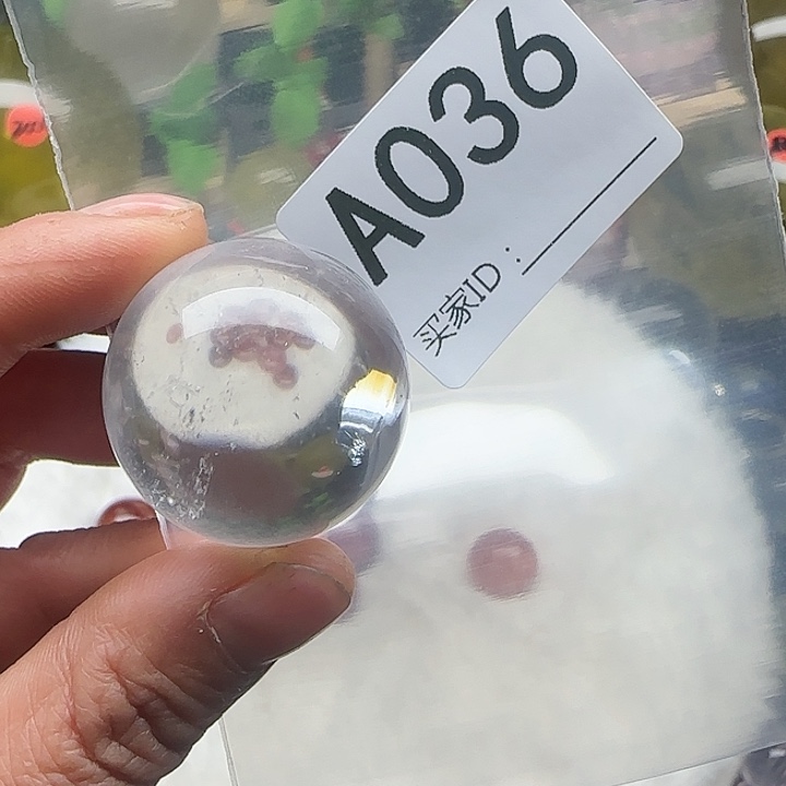 水晶水晶摆件未镶嵌毛*虫a 036