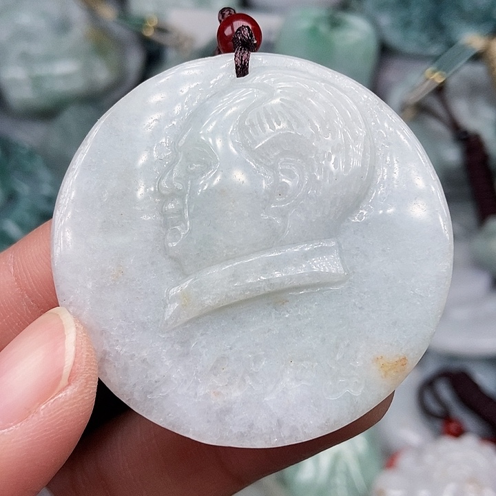 颈饰未镶嵌翡翠翡翠