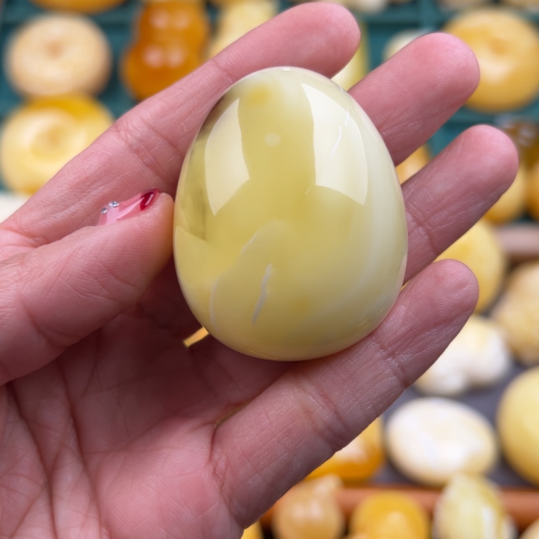 琥珀颈饰未镶嵌纯天然琥珀蜜蜡无优化