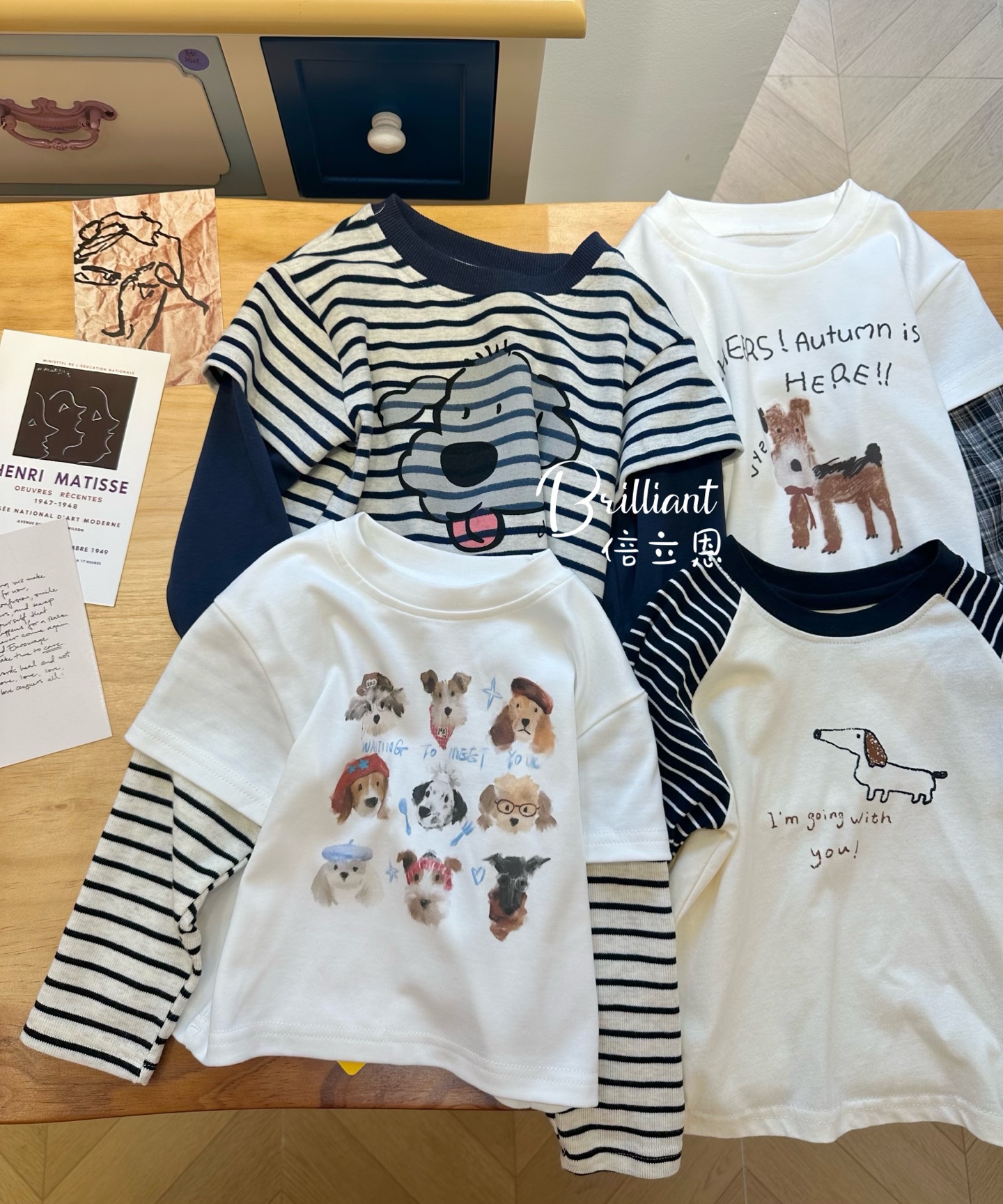 小中童春秋款打底