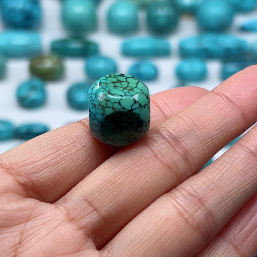 绿松石珠宝奇石未镶嵌雲*