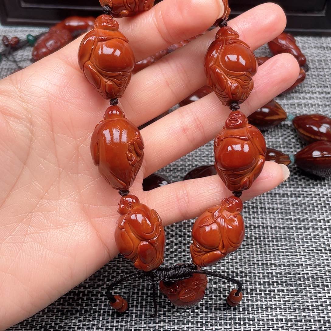 手串/手链橄榄核容**成弥勒20